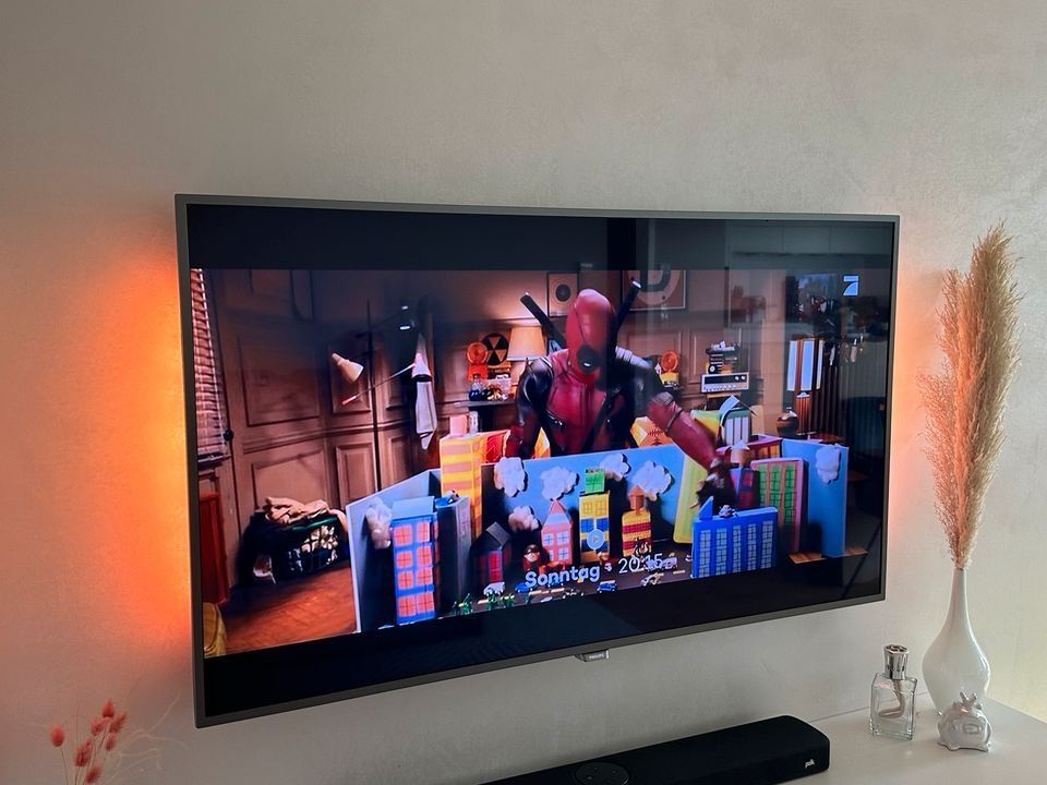 Philips 55 Cali 4K Ambilight Smart Tv HDR Wifi Tuner Dvb-t2 okazja
