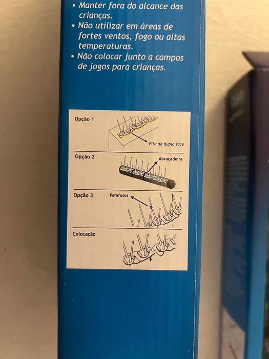 Anti pombos / Afugentador de pombos (2 caixas novas)