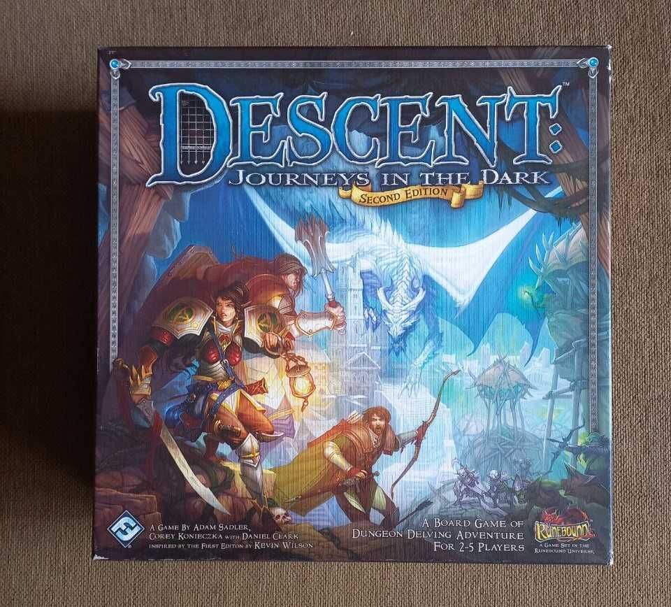 Descent (2 ed.), DOOM, БерсеркНаПолеЯ, Оркономіка  - настільні ігри