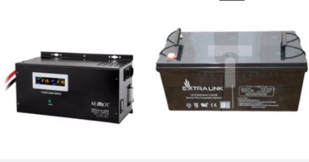 Комплект ДБЖ 2200 /1600 Кемod  + 200 Am акумулятор