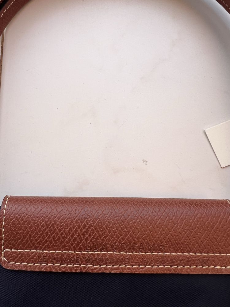 Mala Longchamp azul tamanho L