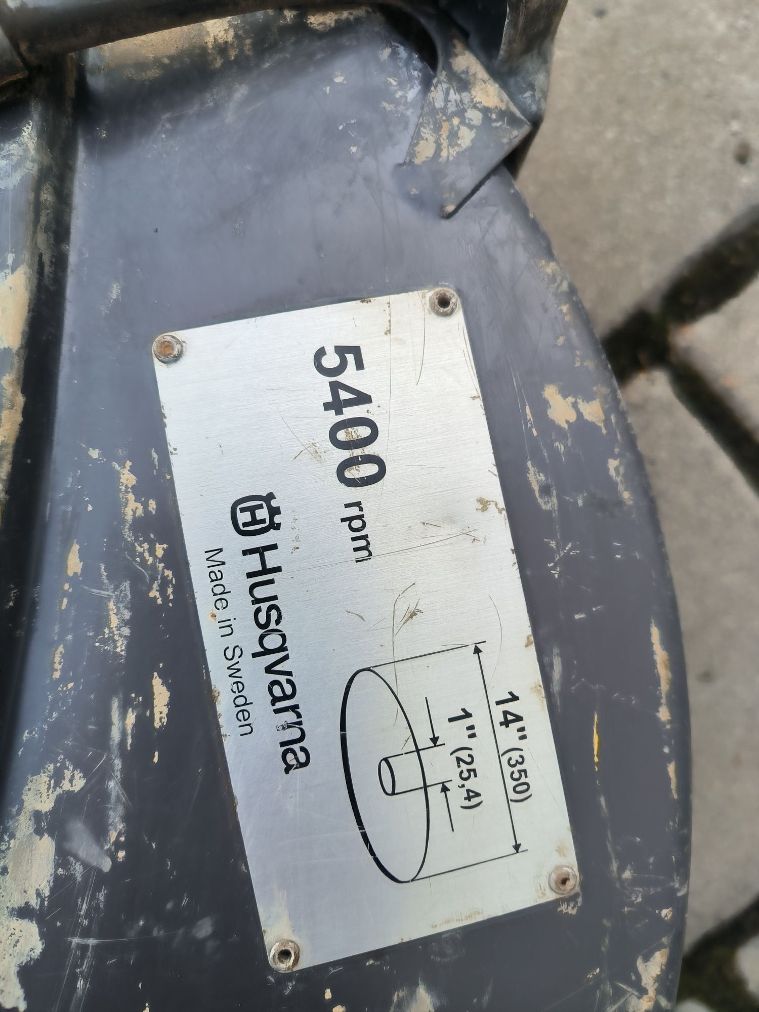 Pneumatyczna Piła przecinarka do betonu Husqvarna 350mm