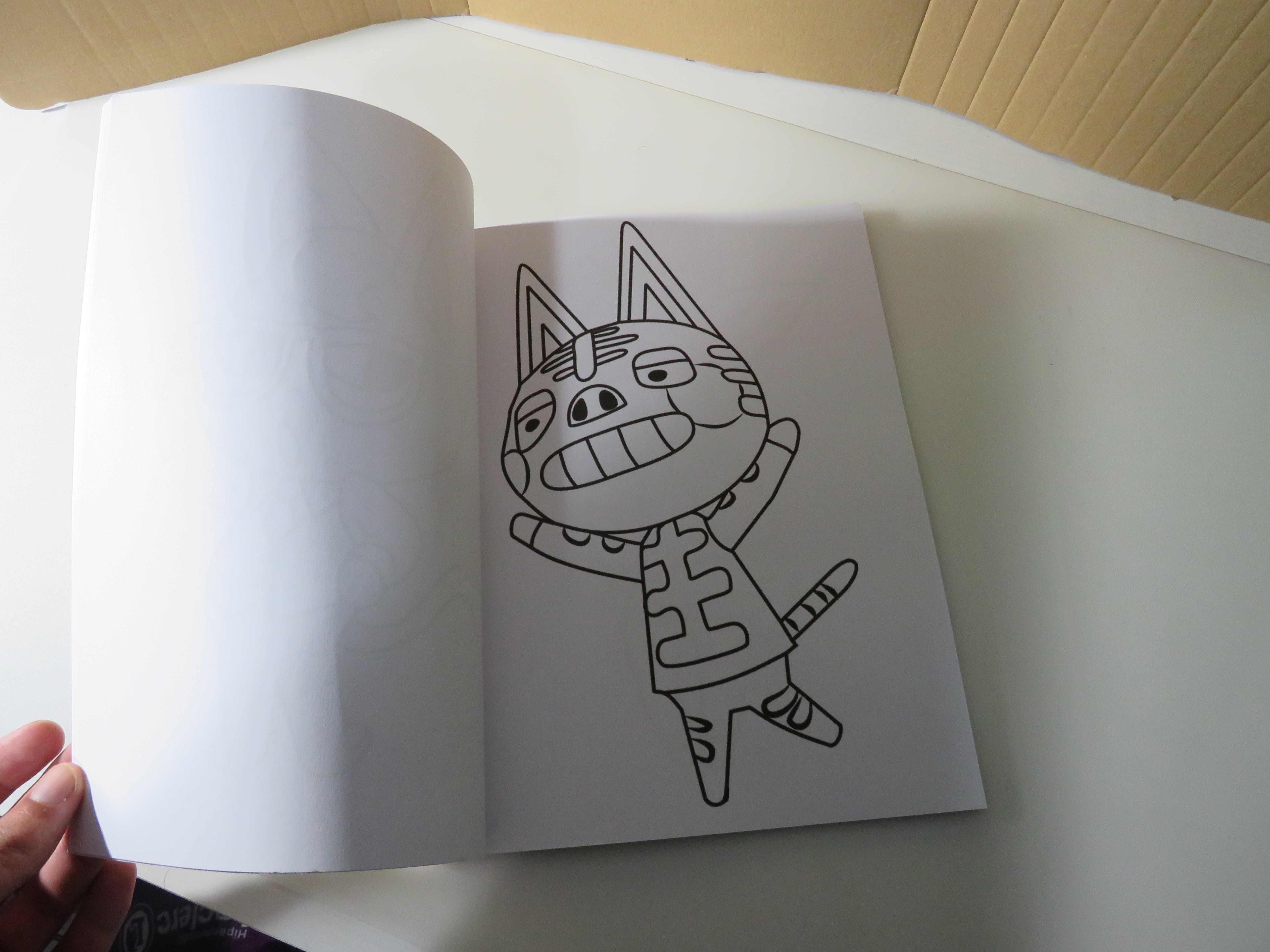 Livro de pintar Animal Crossing New horizons Novo