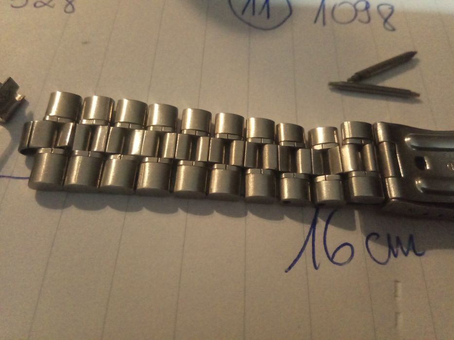 Bransoleta Omega Speedmaster 1098 11 Seamaster vintage