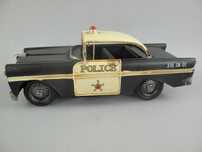 Metalowy Model Zabawka - Auto Policja Policjant