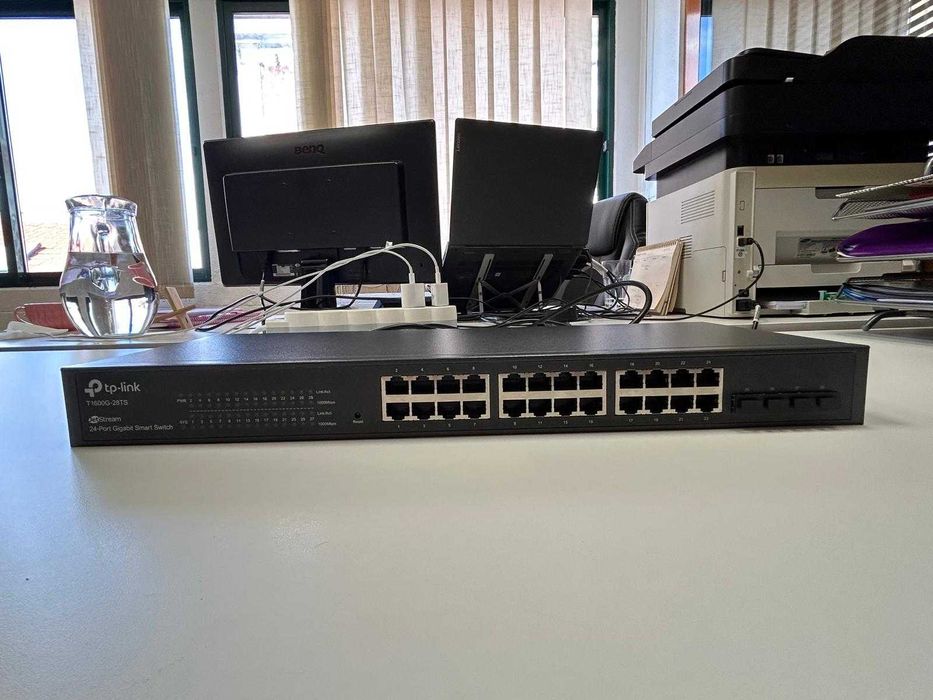Smart Switch TP-Link T1600G-28TS – 24 Portas Gigabit + 4 SFP