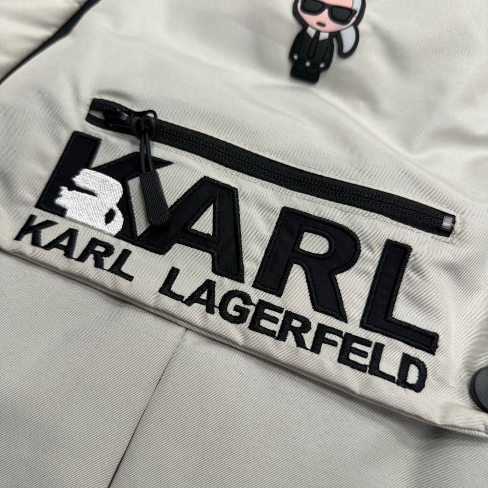 РАСПРОДАЖА -40%| Мужская жилетка Karl Lagerfeld|L-XXL| белый|LUX