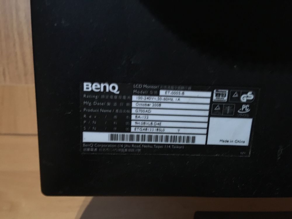 Monitor komputerowy Benq