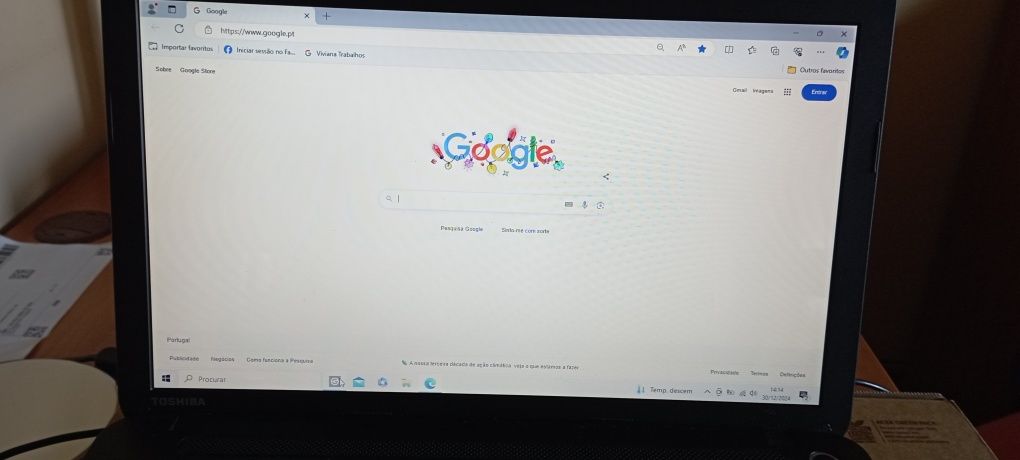 Portátil Toshiba Windows 8