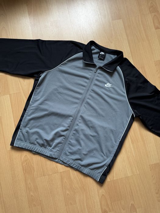Куртка мастерка Nike бомбер олимпийка с лампасами вітровка vintage