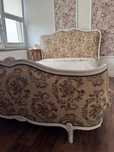 Ekskluzywne łóżko w stylu francuskim/ shabby chic / vintage/ ludwik