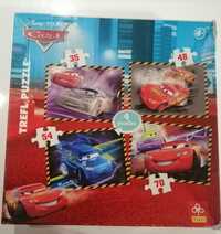 Puzzle Cars - Auta 4 sztuki