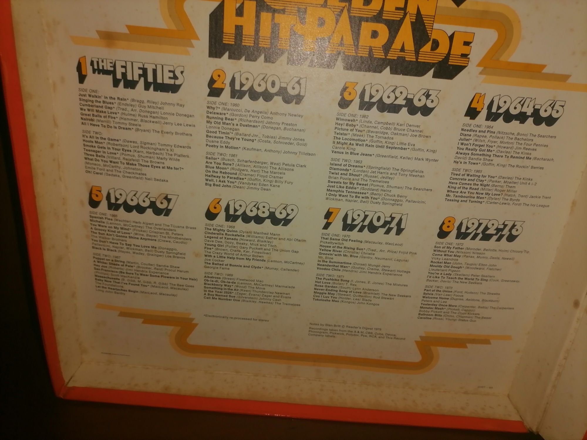Popular Music Colden Hitpafade 8 Lp como  novos