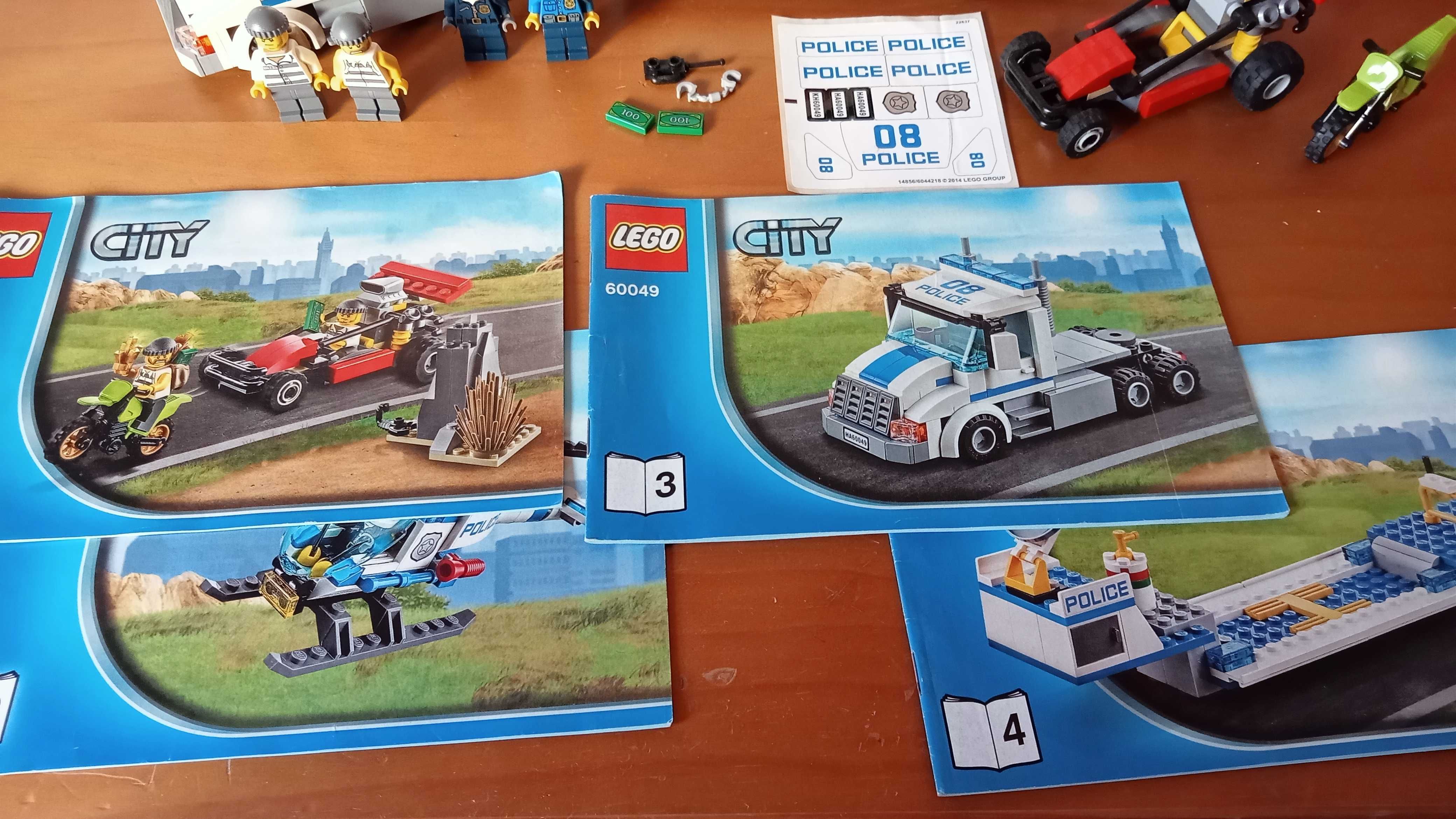 Lego city 60049 Helicopter Transporter
