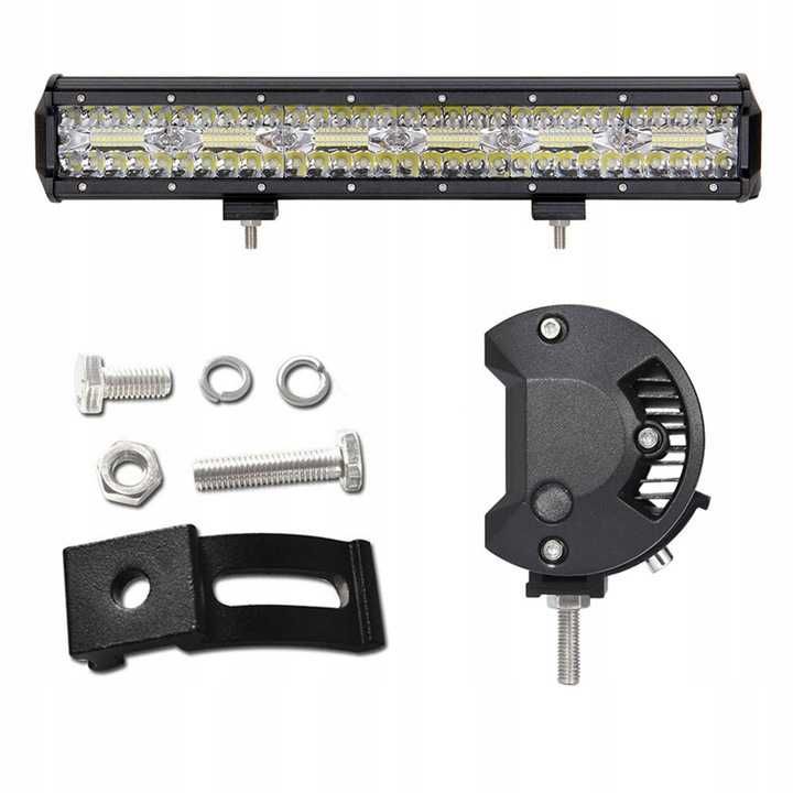 Panel Belka LED lampa robocza halogen 180W 12-24V CREE 31cm