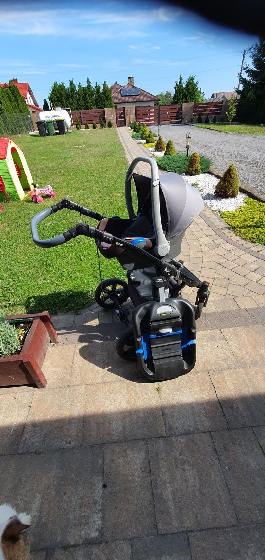 Wózek 3w1 Kids Castello Cas-02 Głęboko Spacerowy