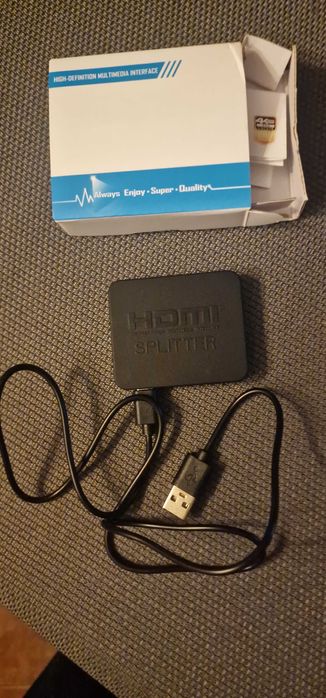 Rozgałęźnik HDMI 2..0 1 wejście-2 wyjścia