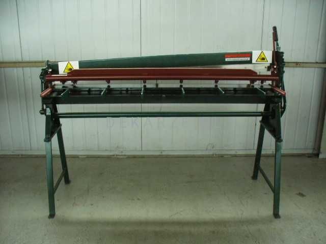 Gilotyna do blachy, Nożyce gilotynowe NGR1, 1250mm/1mm