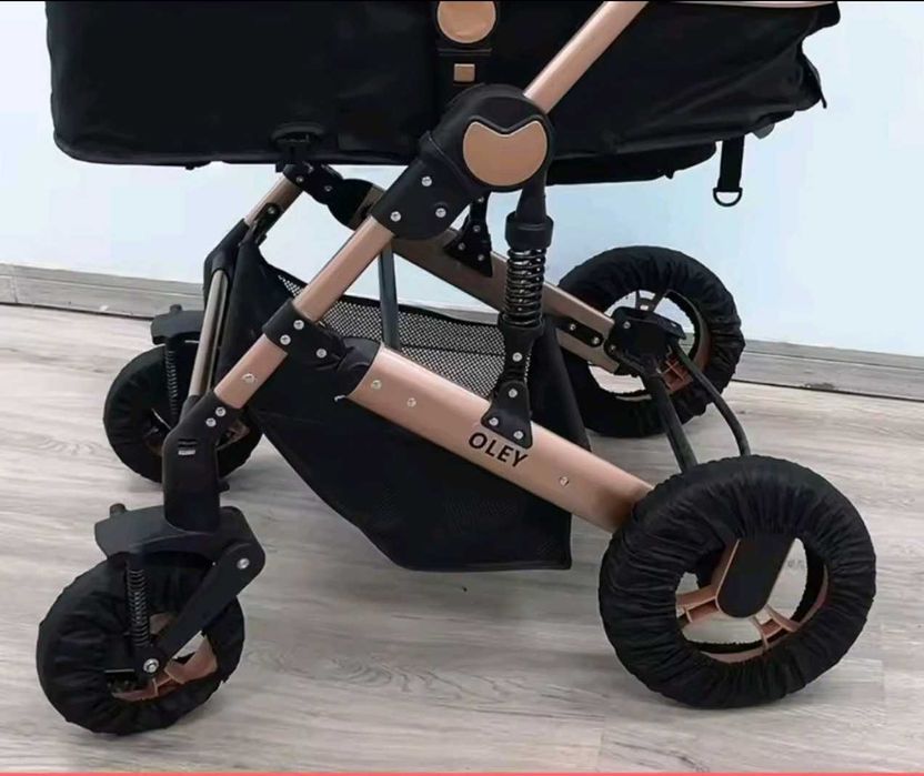 Pokrowce, osłony, na koła wózków dziecięcych