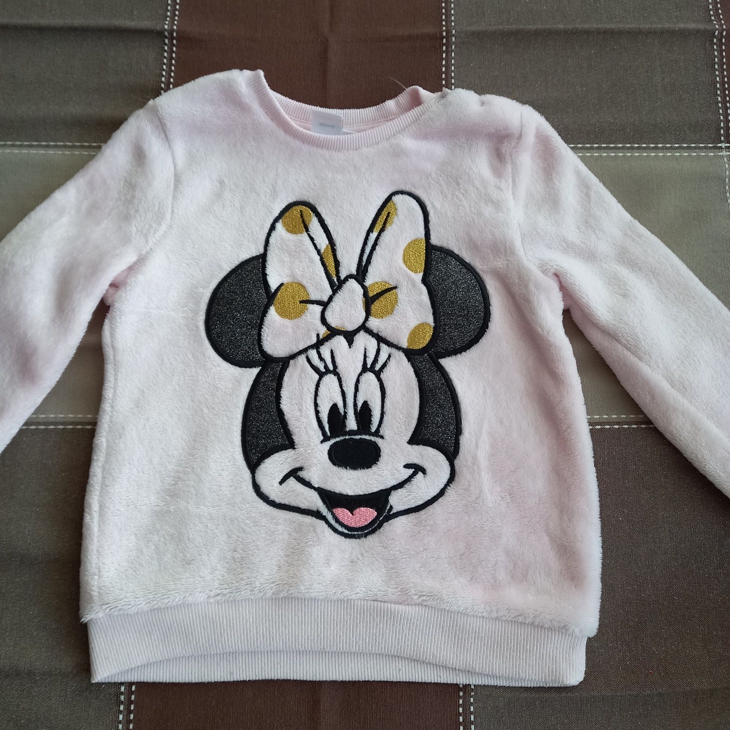 Dres, dresik dziewczęcy z 'pluszowego' polaru, Minnie, r. 98