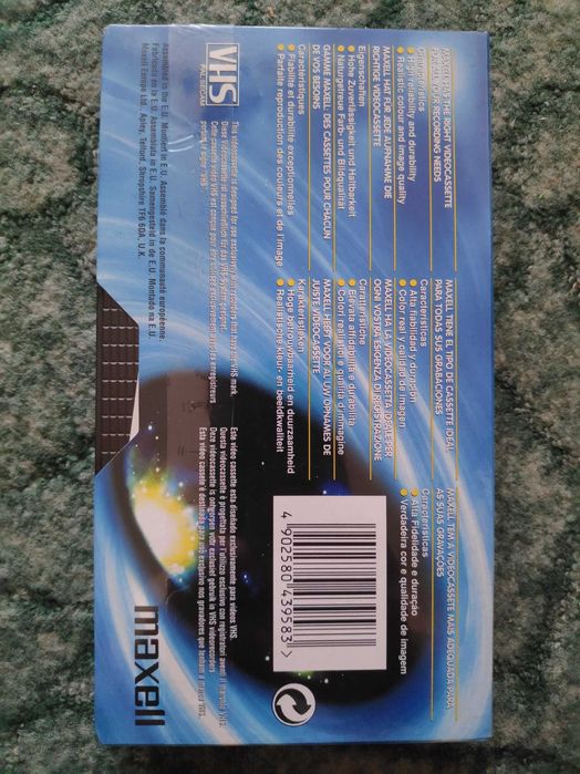 Kaseta VHS MAXELL 240 minut