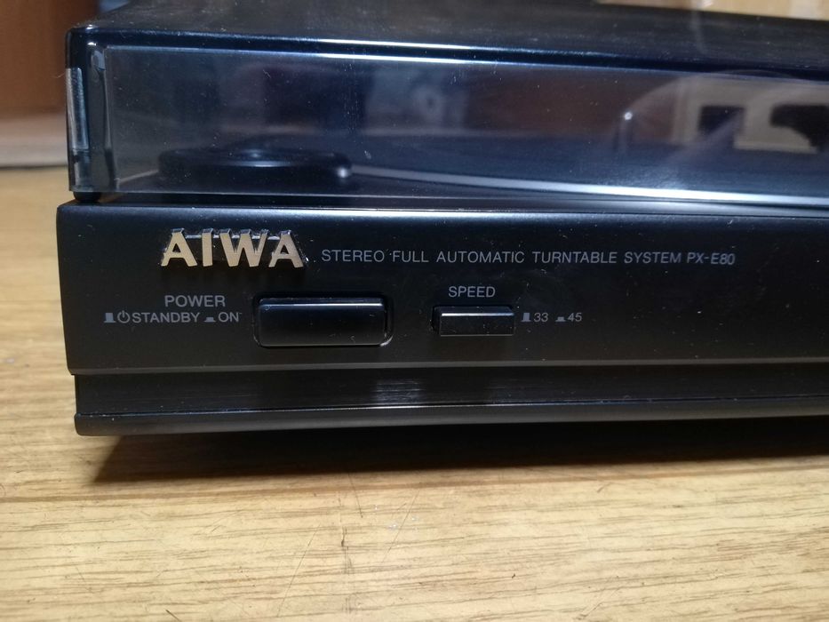 Gramofon Aiwa px e80 z przedwzmacniaczem full auto