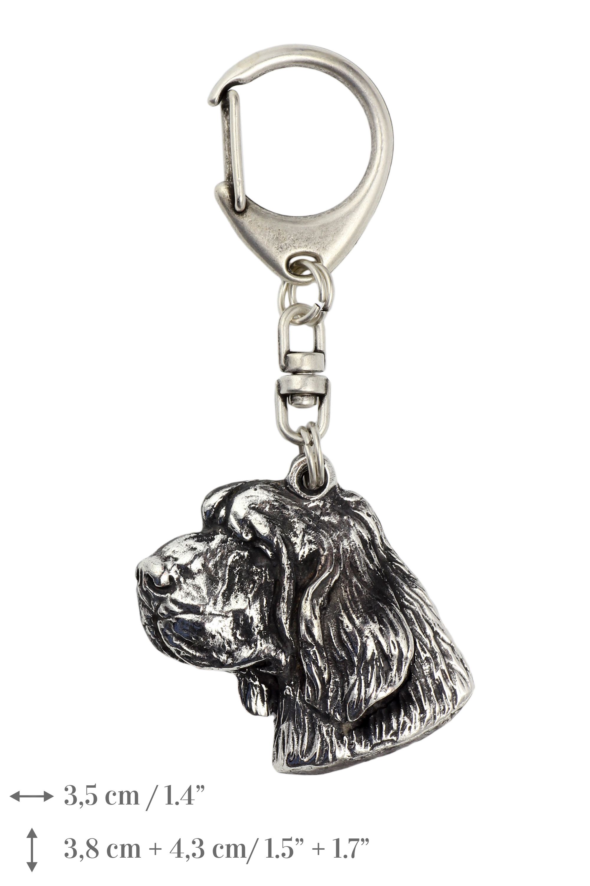 Clumber Spaniel I brelok posrebrzany Art-Dog