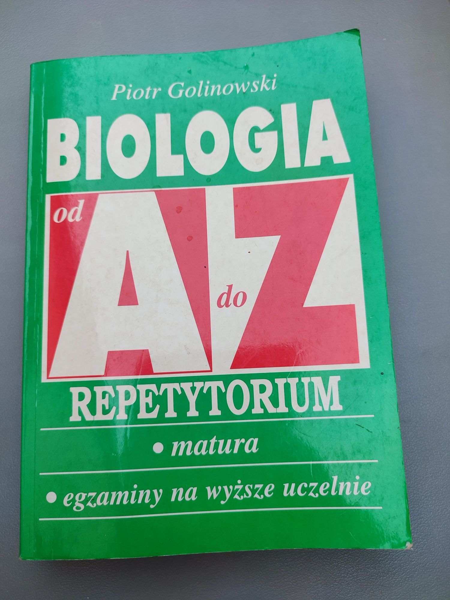 Biologia od A do Z Repetytorium - Golinowski