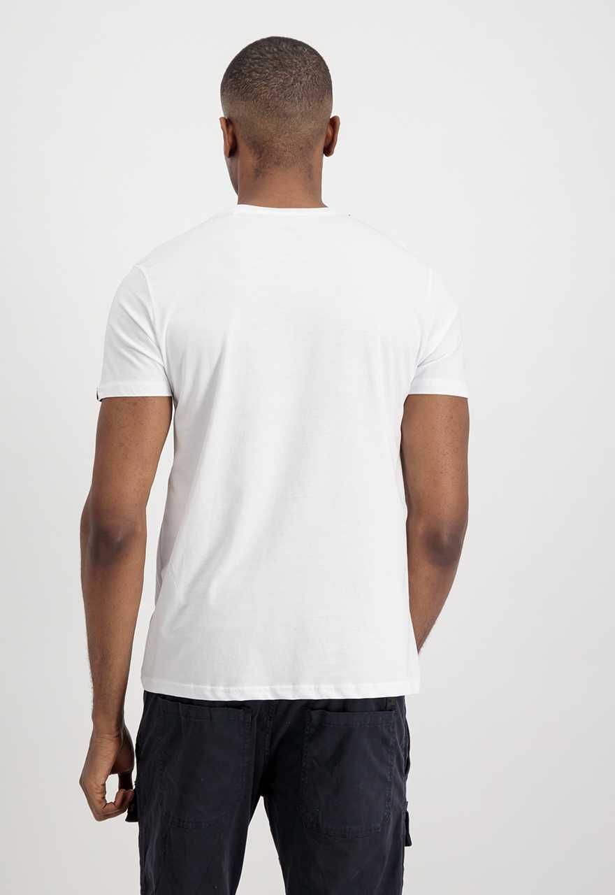 Alpha Industries t-shirt BASIC T ML 118533 biały