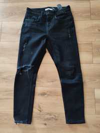 Spodnie męskie dżinsowe Zara r. 40