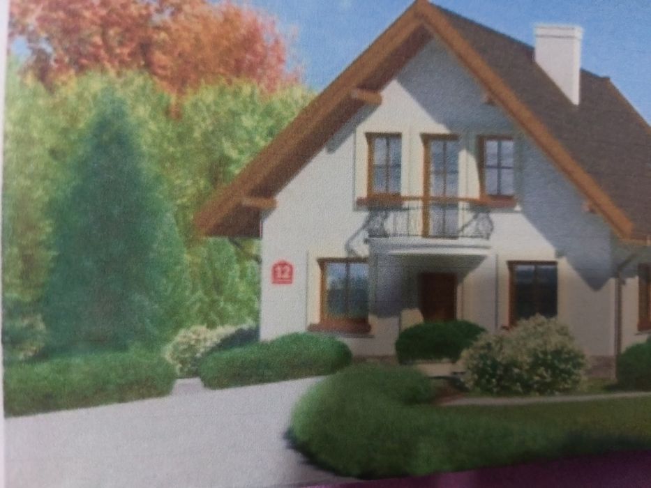 Działka z gotowym projektem domu