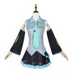 Hatsune Miku niebieska Nowa cosplay Vocaloid Rozm.S