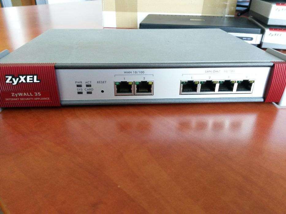 Zyxel ZyWALL 35 Firewall, 10 VPN, 2xWAN, 4xLAN/DMZ
