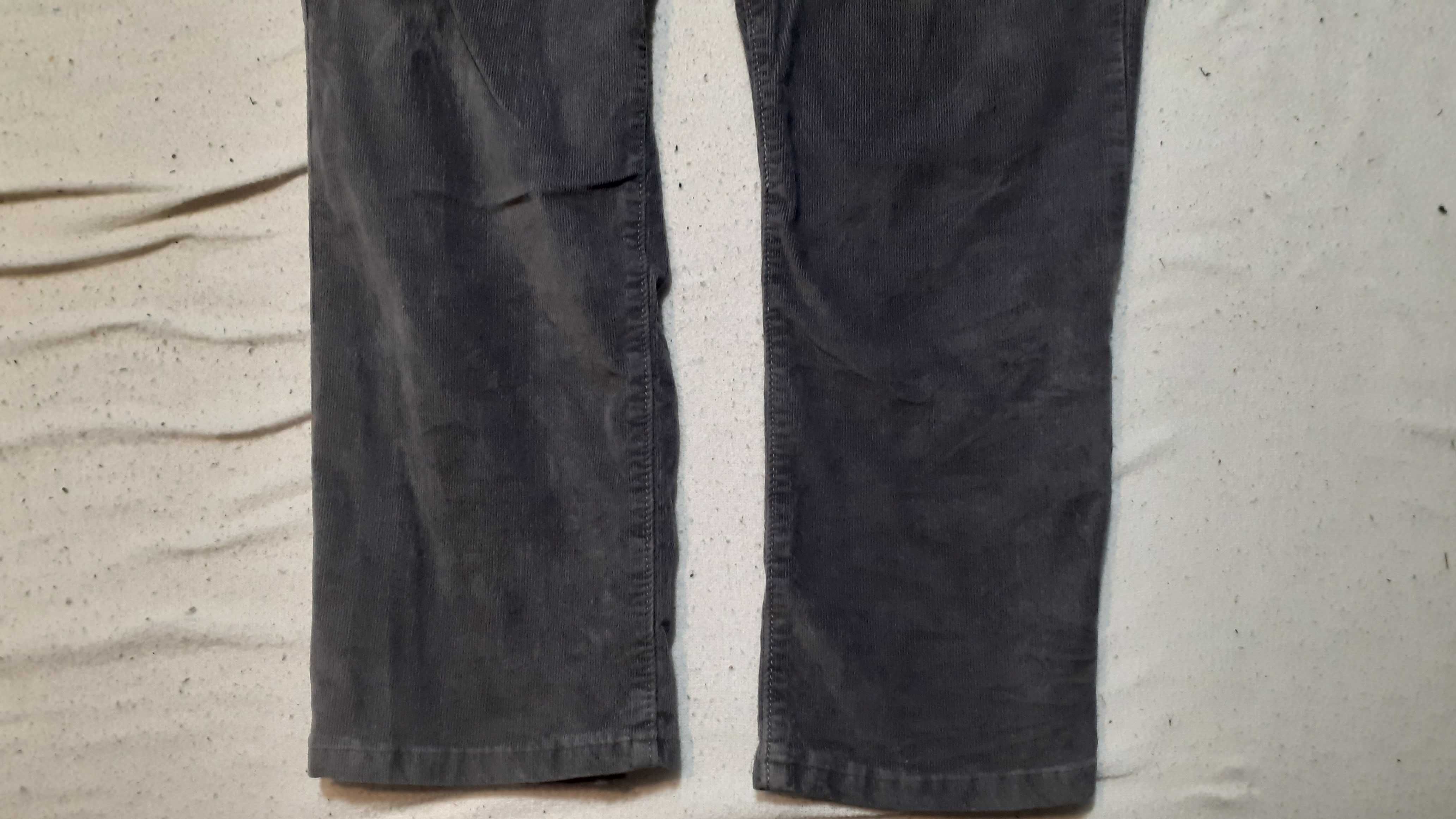 LEVIS 751 86cm 34 28 stretch męskie spodnie sztruksowe