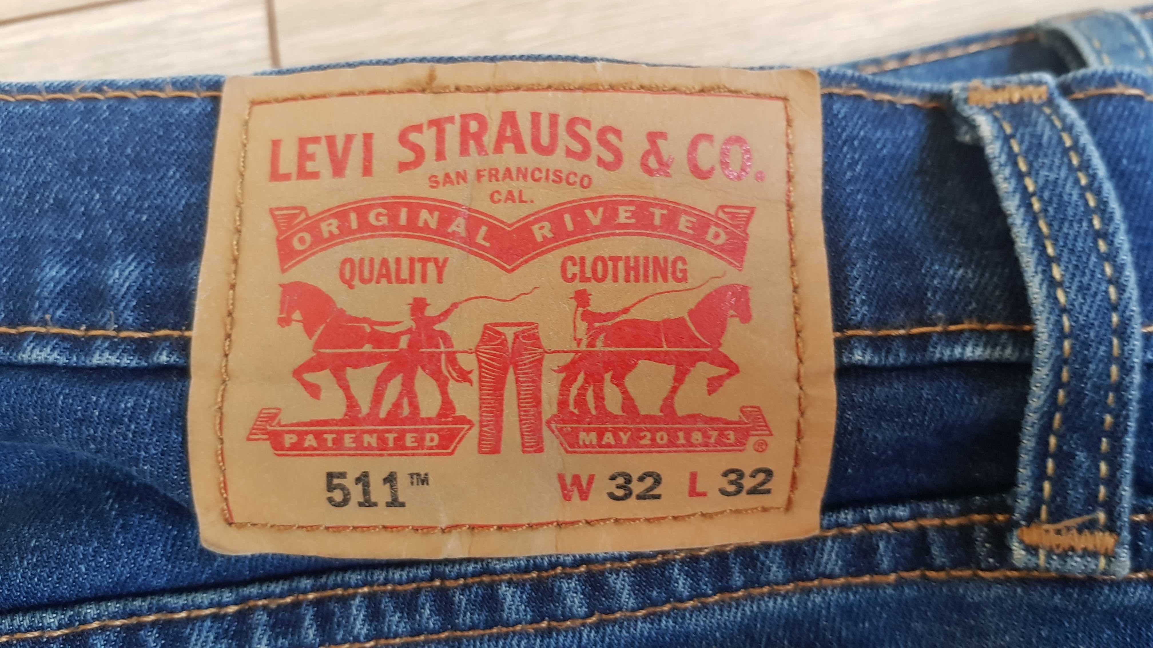 Spodnie jeansy levis 511 32x32 model 511 levi s