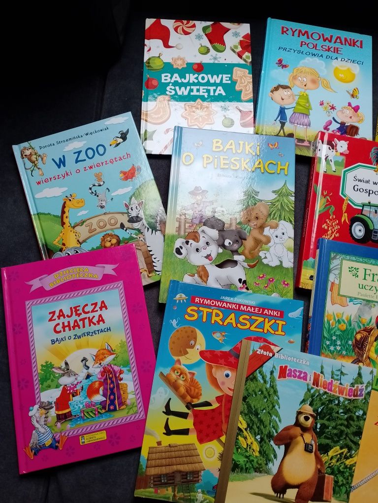 13 książeczek bajek dla dzieci