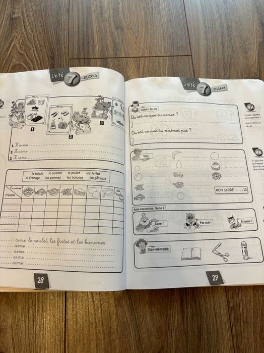 Alex et Zoé Cahier D’activités 1