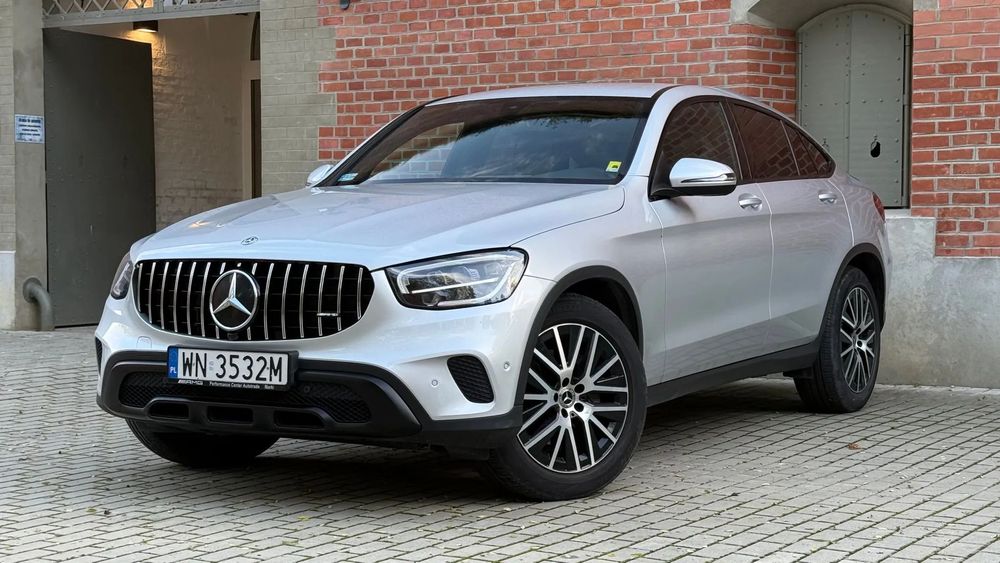 Mercedes-Benz GLC COUPE 4-Matic Pakiet Black Oryginalny lakier Faktura