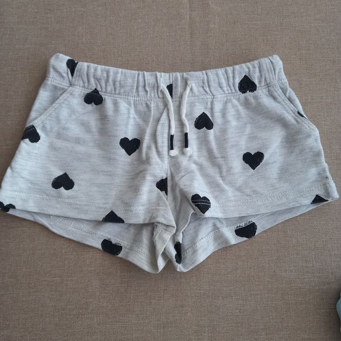 Spodenki dziewczęce bawełniane, Looney Tunes, H&M i in. Rozmiar 98-104