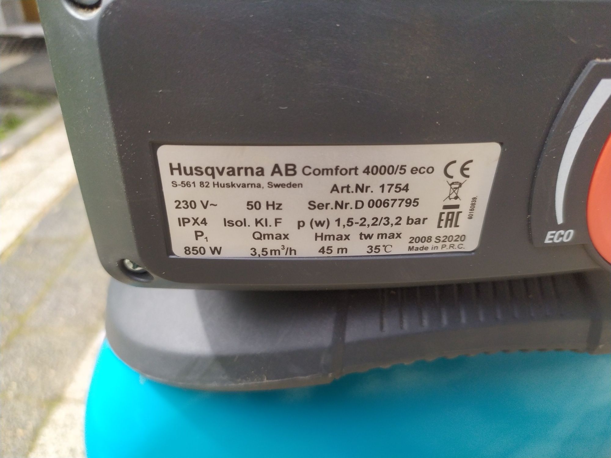 Hydrofor gardena 4000/5 eco