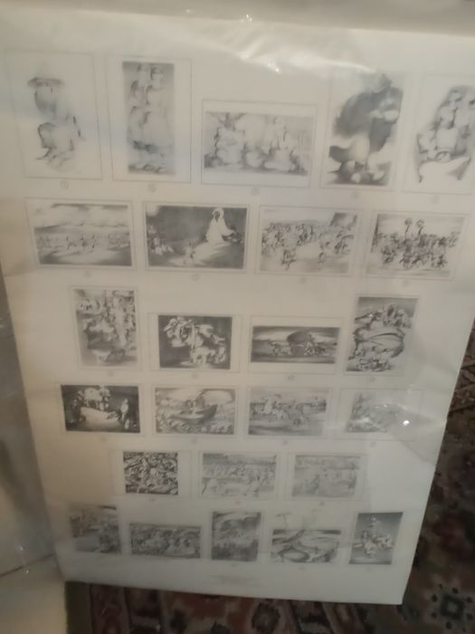 Obras inéditas de Álvaro Cunhal. Desenhos originais.
