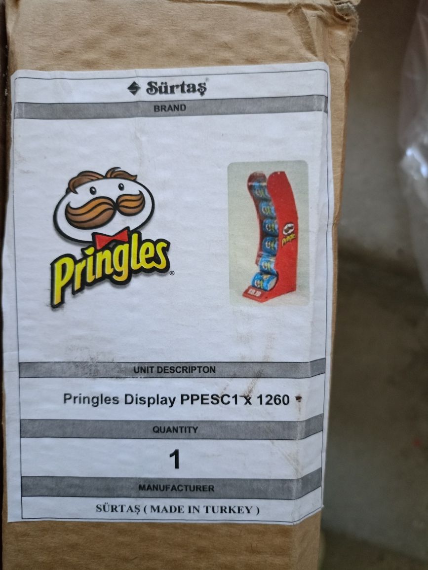 Торговая стойка для чипсов  Pringles