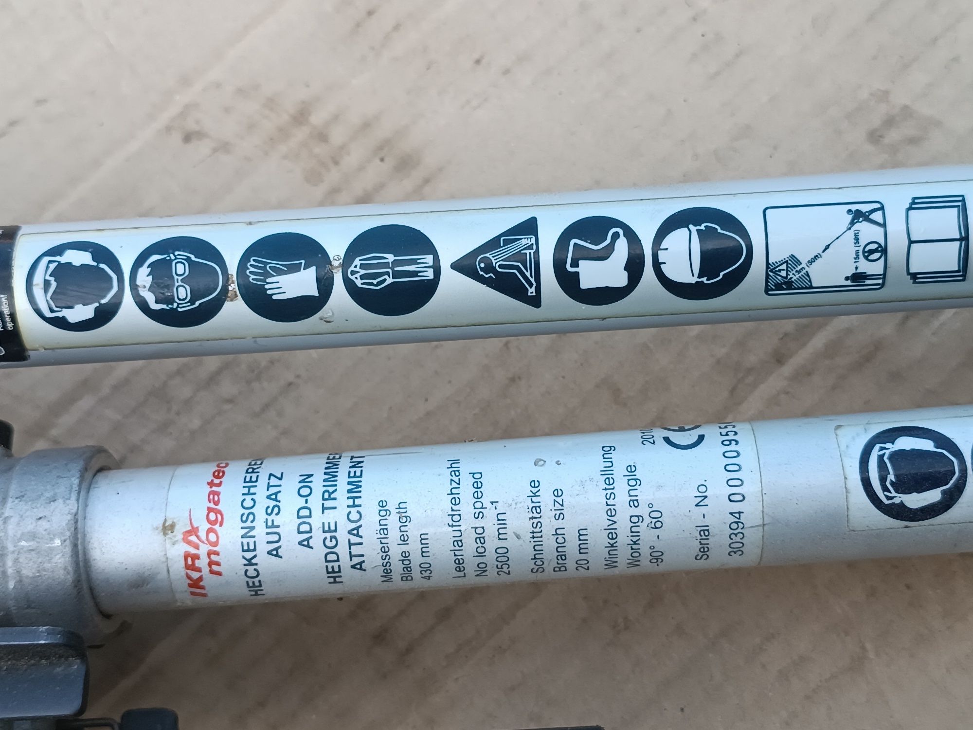 Sprzedam  element wykaszarki   IKRA MOGATEC BAS 3020