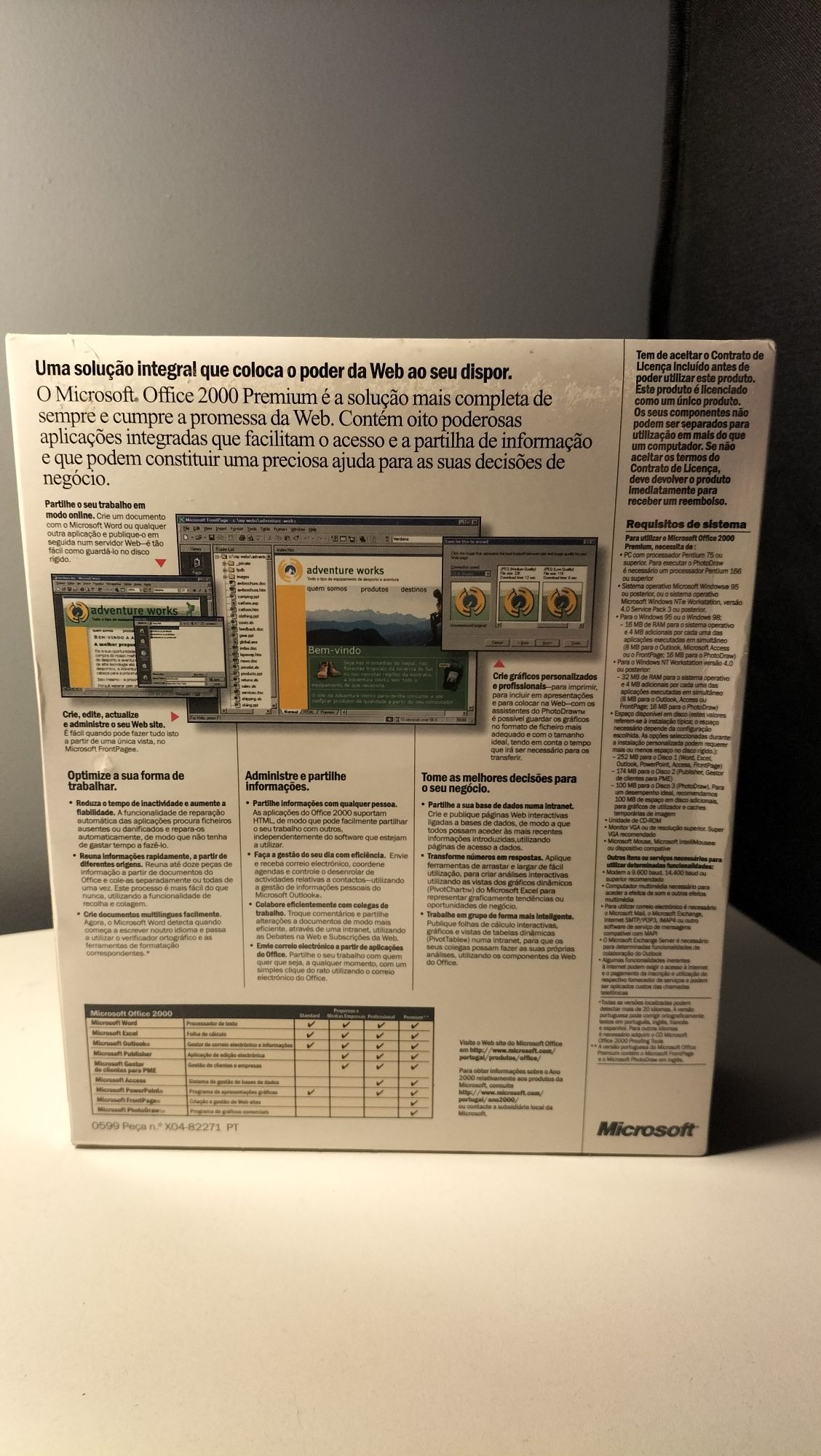 Microsoft Office 2000 Premium Português Selado