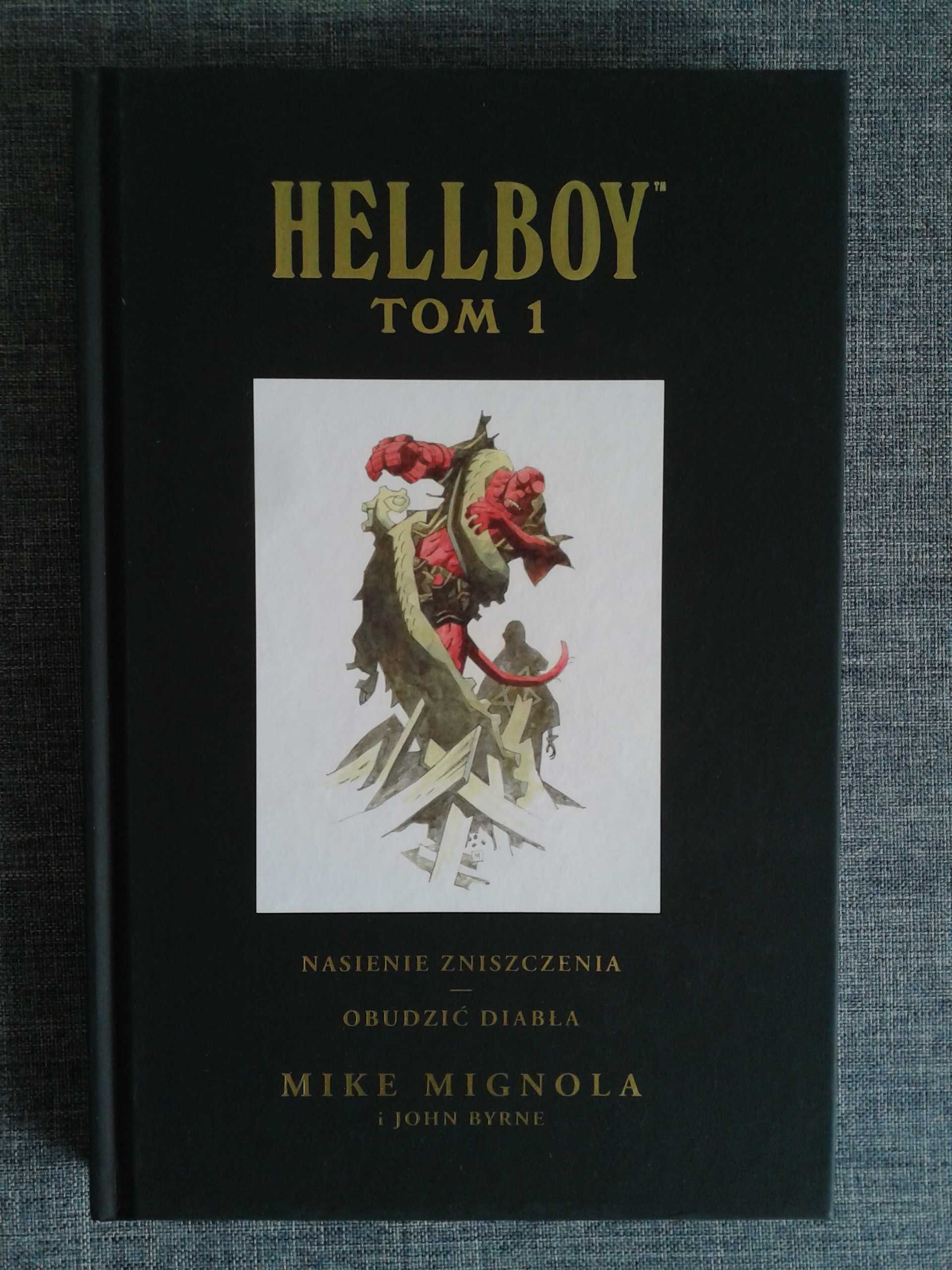 Hellboy tom 1 Nasienie zniszczenia Obudzić diabła Mike Mignola