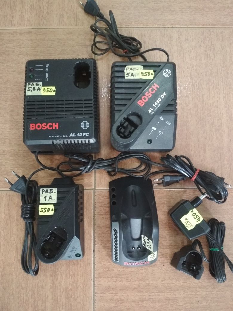 Зарядное устройство для шуруповерта Bosch/Makita/Dewalt из Германии.
