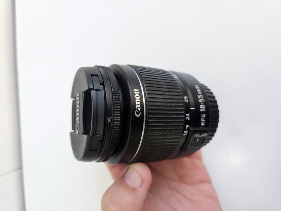 Canon Eos Rebel + lente 50mm