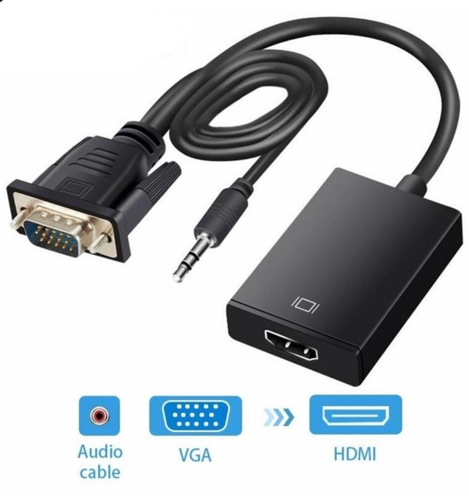 Продам Конвертер VGA to HDMI со звуком.
Устройство предназначено для к