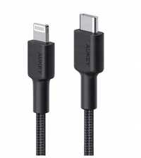 Kabel USB-C lightning MFI iPhone Aukey CB-CL03 2m