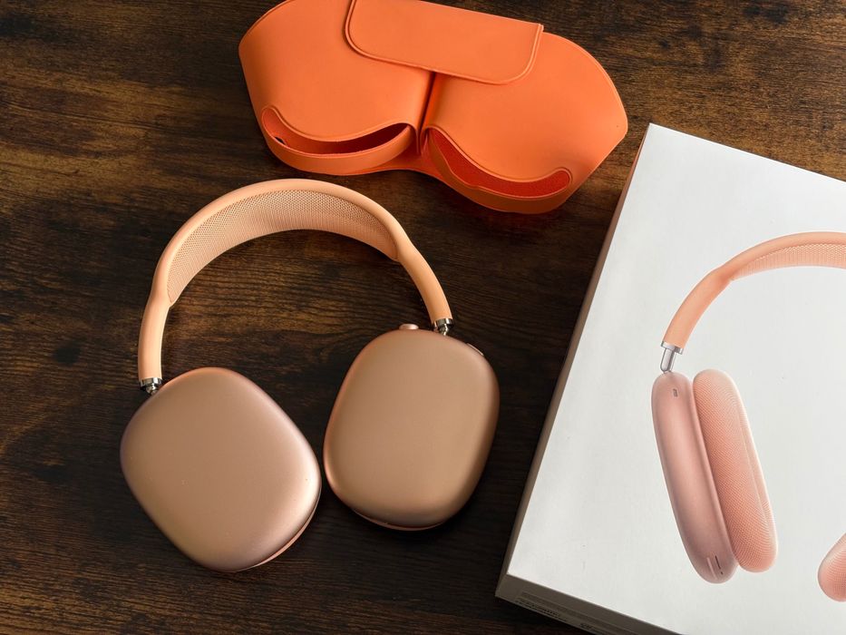 Apple AirPods Max ORIGINAIS (USB-C) na cor laranja